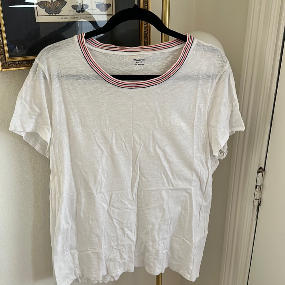 Madewell white t shirt